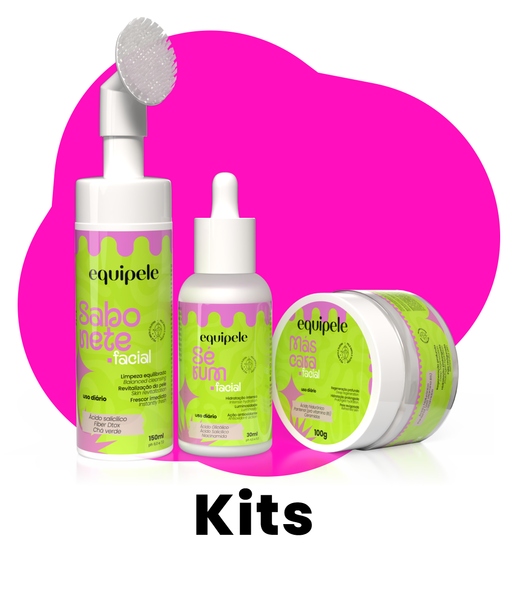 KITS Equipele e Gata Garota