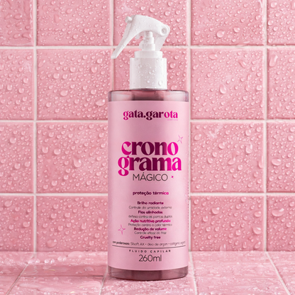 Kit Cronograma Mágico Gata Garota