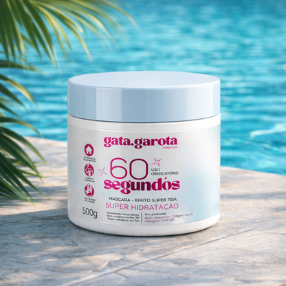 Máscara 60 segundos gata garota