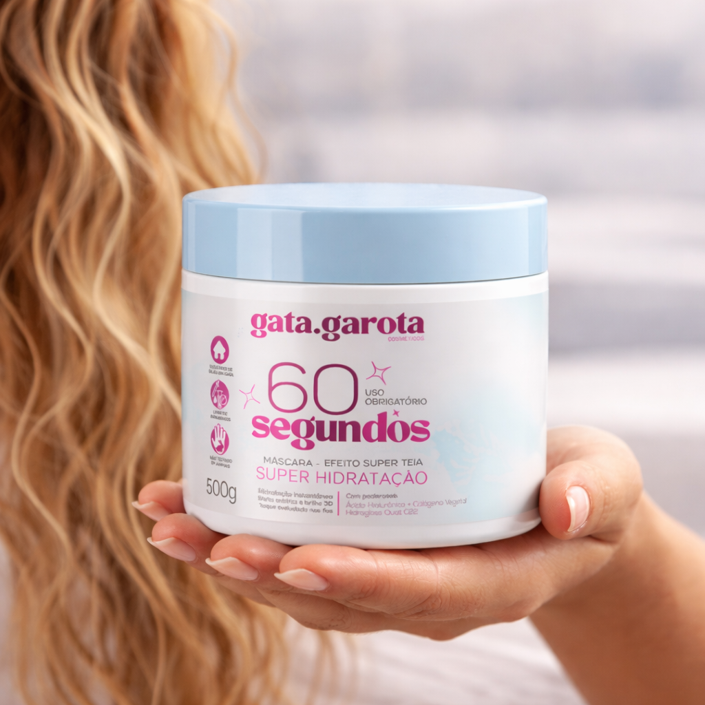 Máscara 60 segundos gata garota