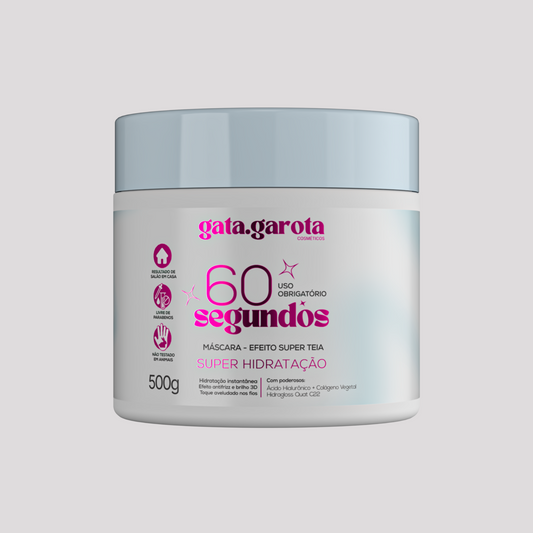 Máscara 60 segundos gata garota